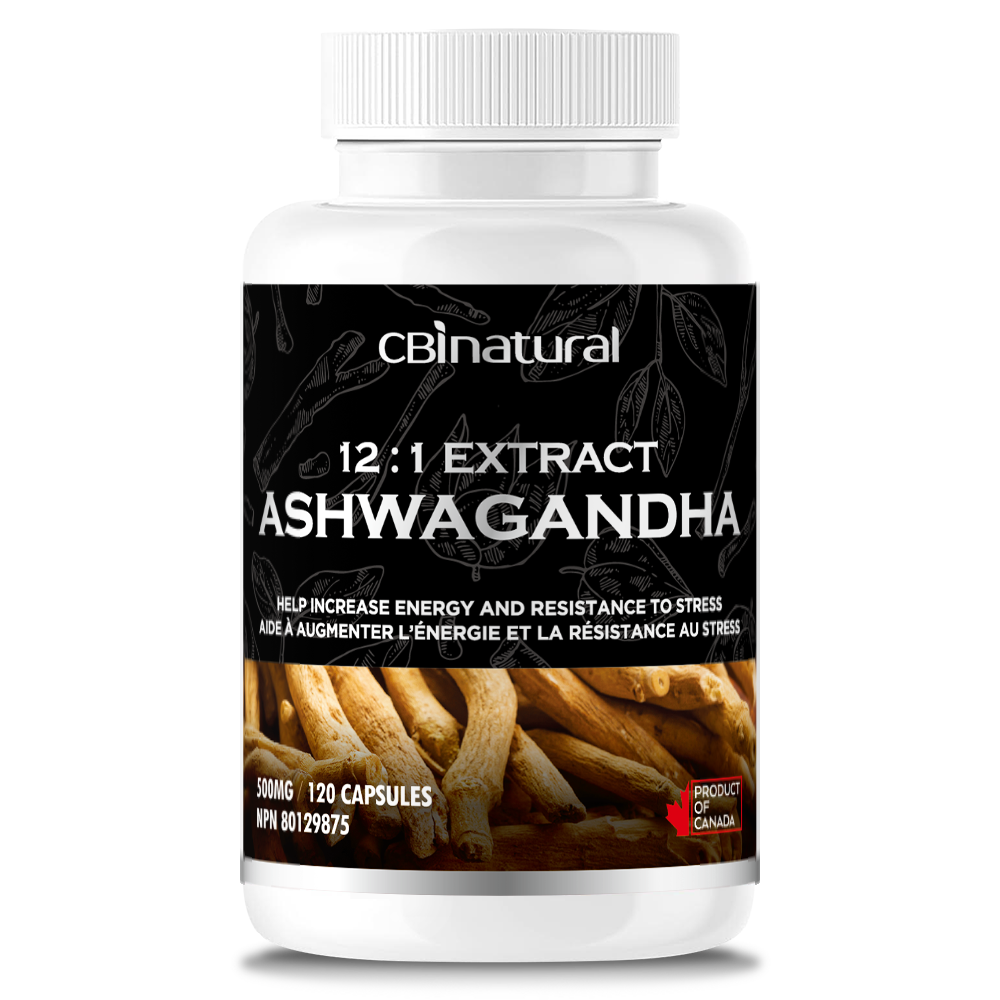 12:1 Extract Ashwagandha 500mg 120Caps