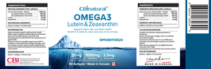 Triple Action Omega-3 & Lutein & Zeaxanthin 90 Softgels