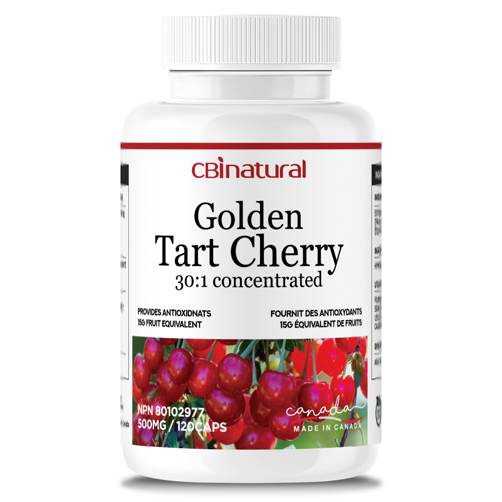 Golden Tart Cherry 30:1 concentrated 120 caps