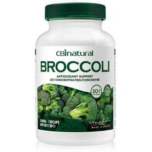 Broccoli 20:1 Extract, 10,000 mg Strength, 120 Vegan Capsules, 4-Month Supply