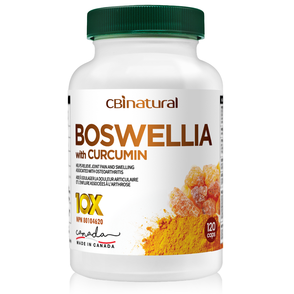 Boswellia 10:1 Extract & Curcumin 120caps