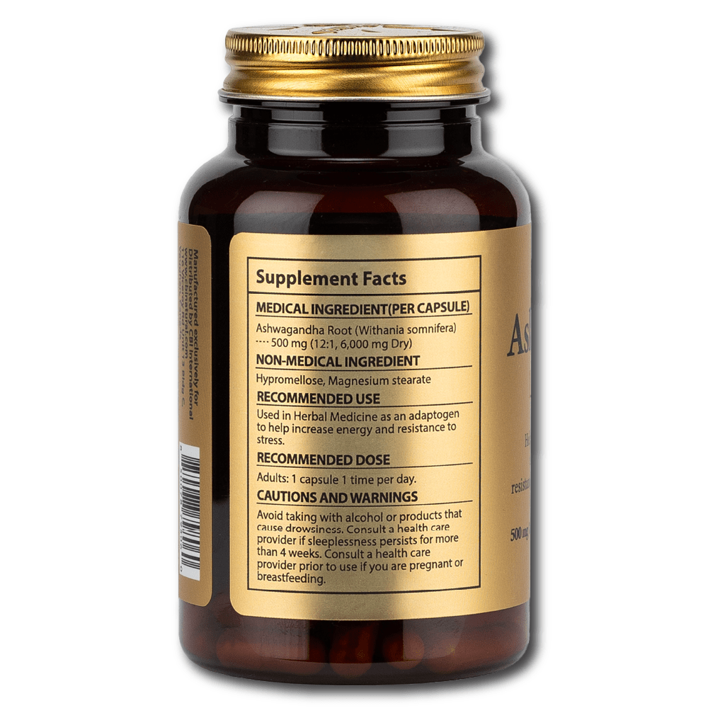 Ashwagandha 12:1 Extract, 6000 mg Strength, 120 Vegan Capsules, 4-Month Supply