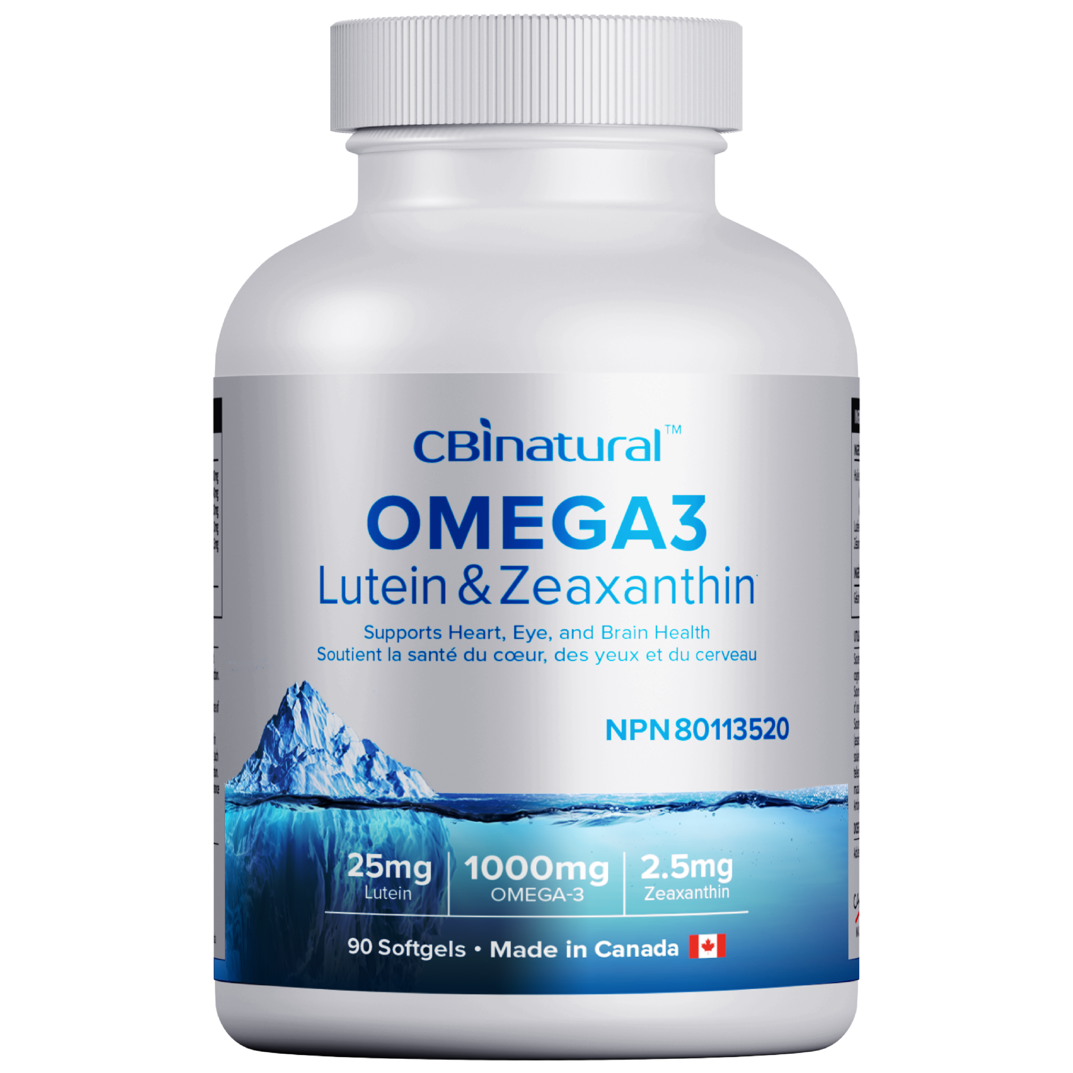 Triple Action Omega-3 & Lutein & Zeaxanthin 90 Softgels