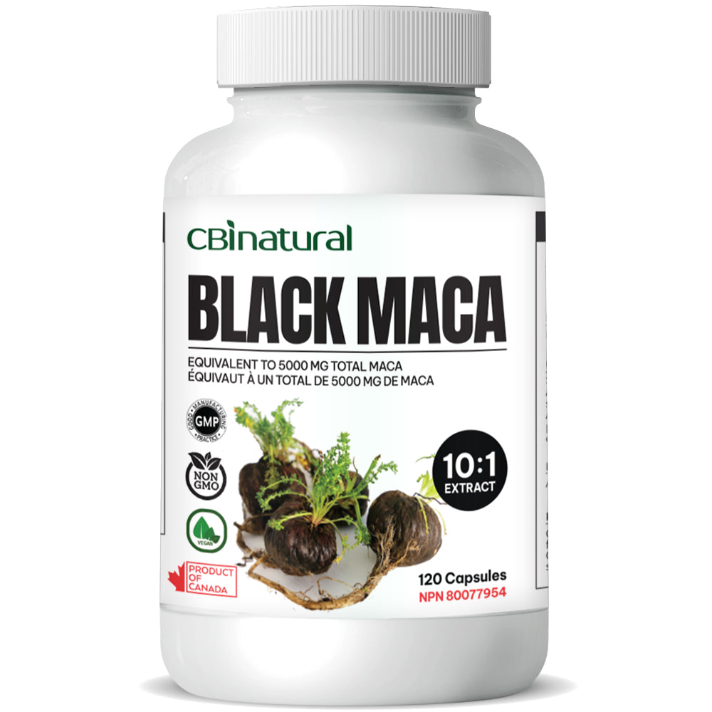 Black Maca 10 :1 Concentrated 500mg 120caps