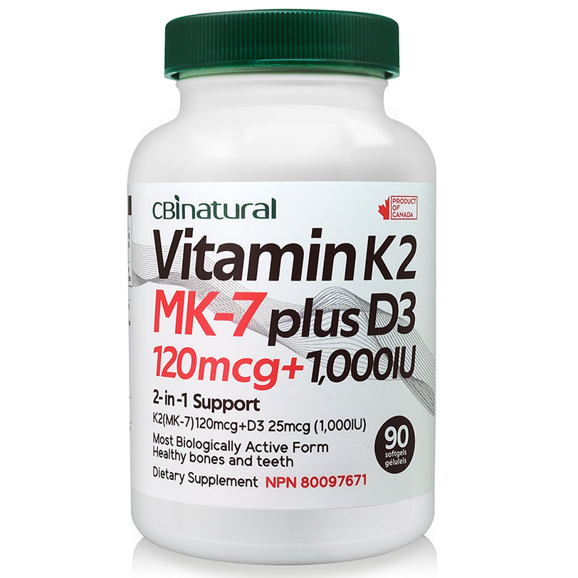 Vitamin K2 MK-7 + D3 90softgel